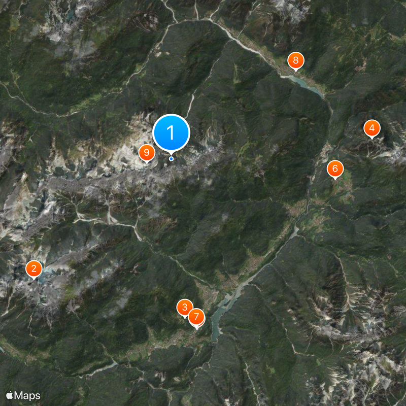 Cadore Map