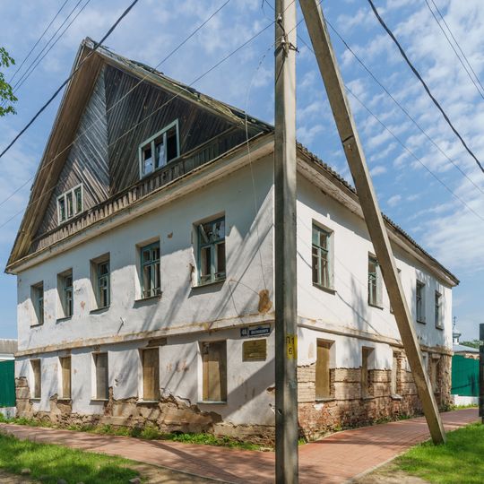 Дом, где жили П.А. и П.П. Гайдебуровы