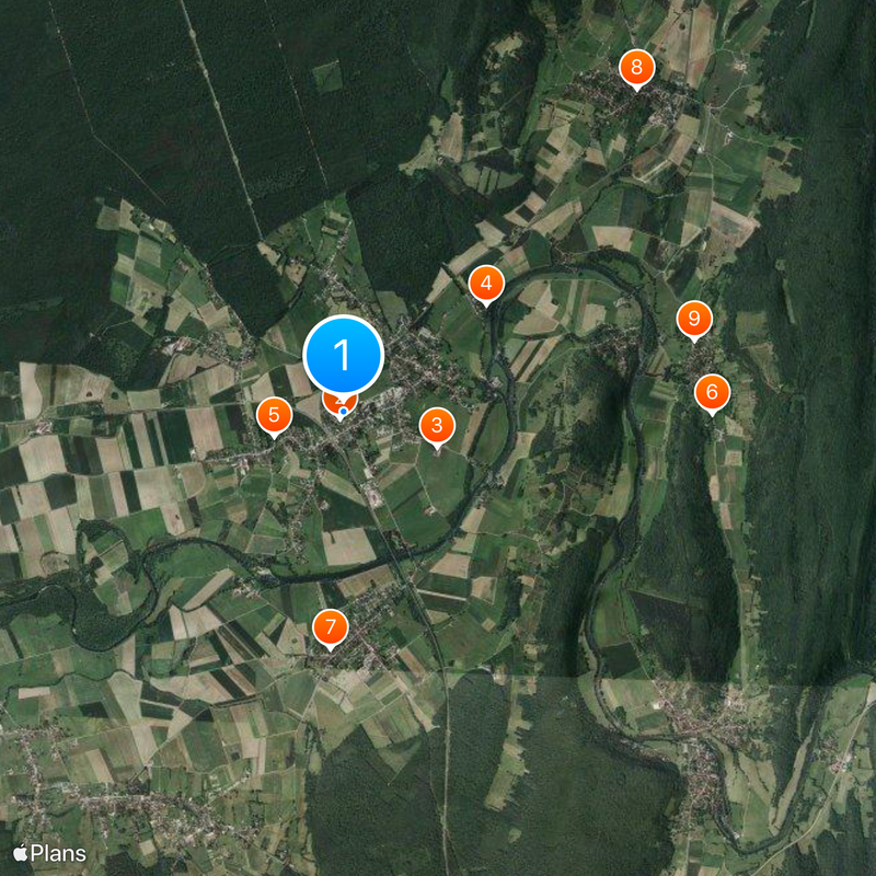 Salinas Reales de Arc-et-Senans Mapa