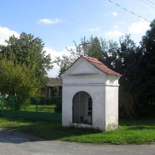 Výklenková kaple v Újezdu u Svatého Kříže