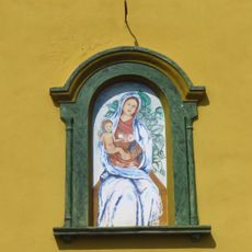 Murale, opera d'arte, chiesa cattolica