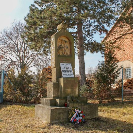 World War I memorial in Střížov