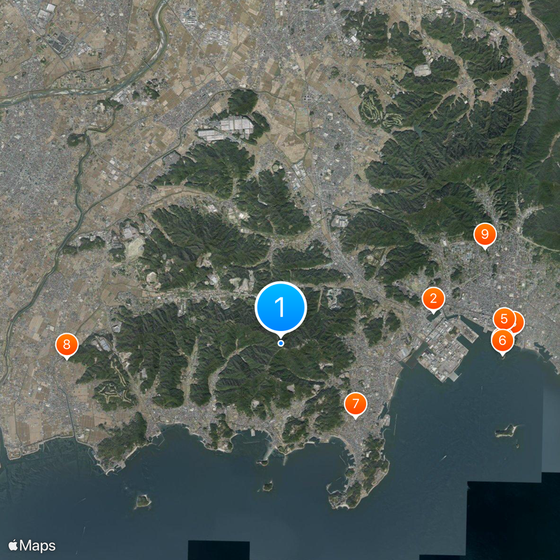 Grave of the Seven Martyrs Map