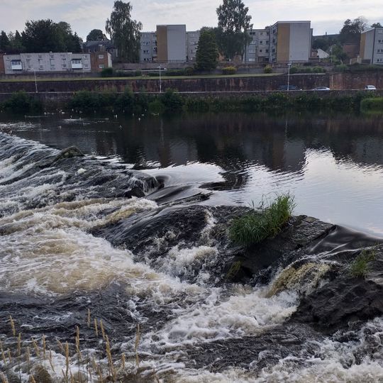 Dumfries, River Nith, Weir