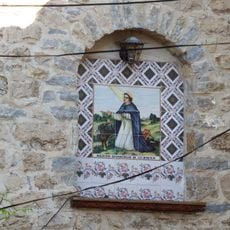 Ceramic panel of Saint Dominic