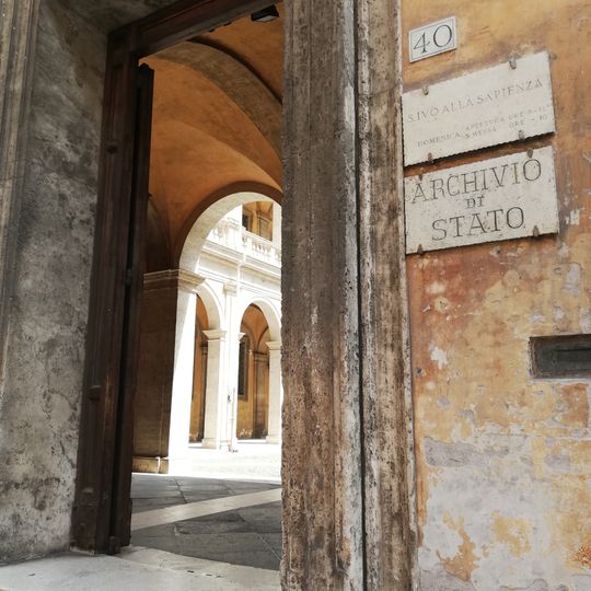 Palazzo della Sapienza - Archivio di Stato