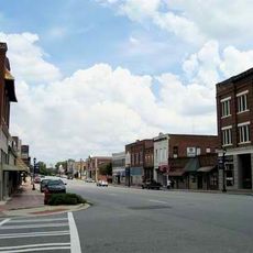 Hawkinsville Commercial and Industrial Historic District