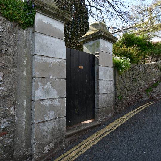 Gate Piers Approximately 35 Metres South East Of Furzeham Court House
