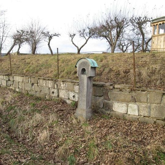 Boží muka v Pacově v Malovcově ulici