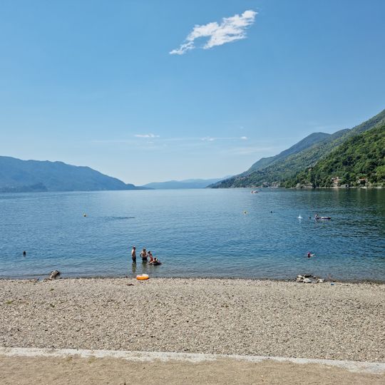 Spiaggia di Cannero