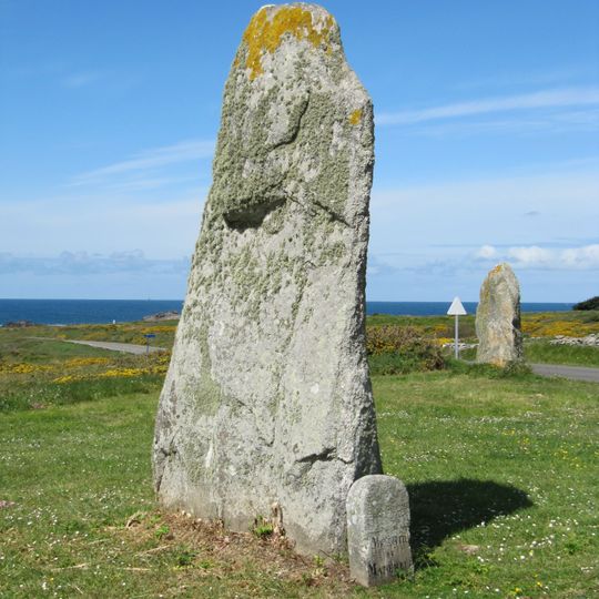 Deuxième menhir de Mané-Meur