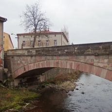 Bridge of Nádražní street in Vrchlabí