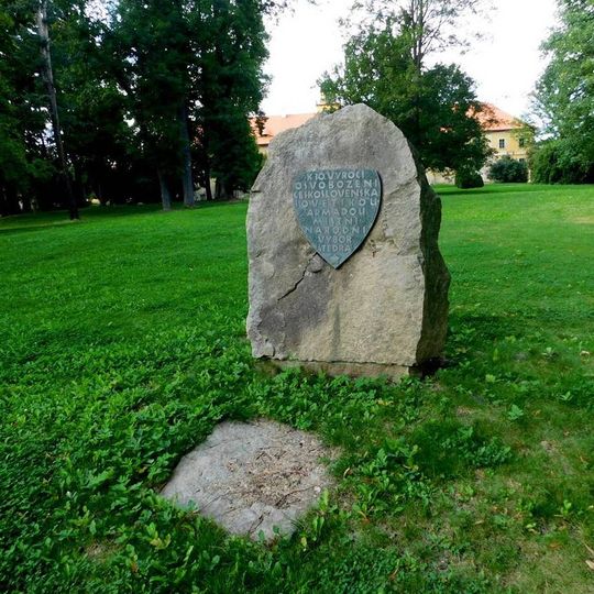 Památník osvobození ve Štědré