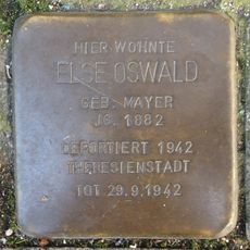 Stolperstein dedicated to Else Oswald