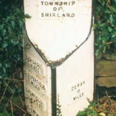 Mile Post 10 Metres South East Of Carr Hill Farmhouse