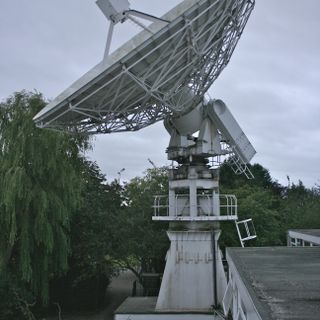 42ft radio telescope of Jodrell Bank Observatory