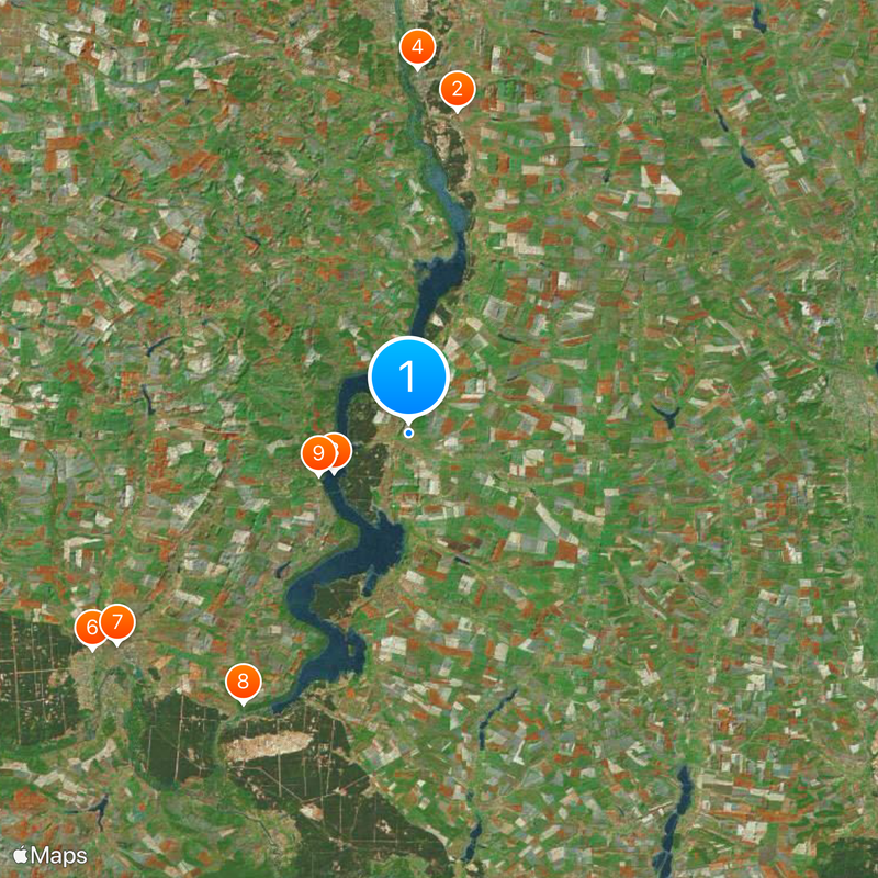 Borova Map