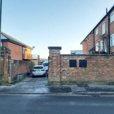 Wall And Gate Piers To East Of Lion Brewery Buildings