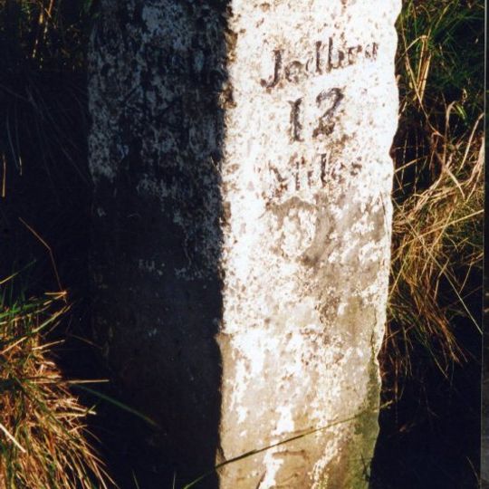 Milestone Circa 1/4 Mile West Of Whitelee