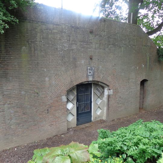 Fort Hoofddijk: Bomvrije remise / munitiedepot B