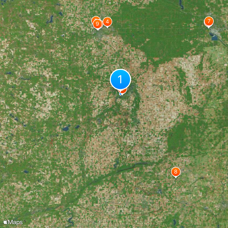 Alma College Map