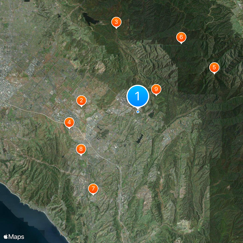 Iglesia Saddleback Mapa