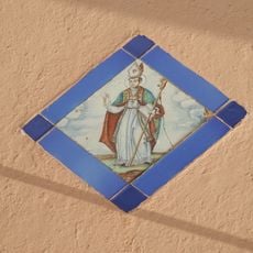 Ceramic panel of Saint Blaise or Saint Gregory, Torrent