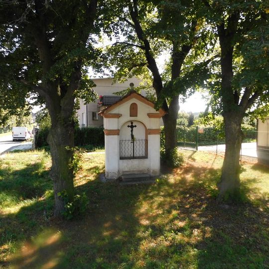 Výklenková kaplička svatého Jana Nepomuckého v Českém Brodu