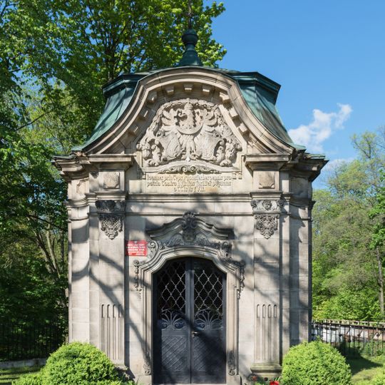 Jan Ziębicki chapel mausoleum in Stary Wielisław