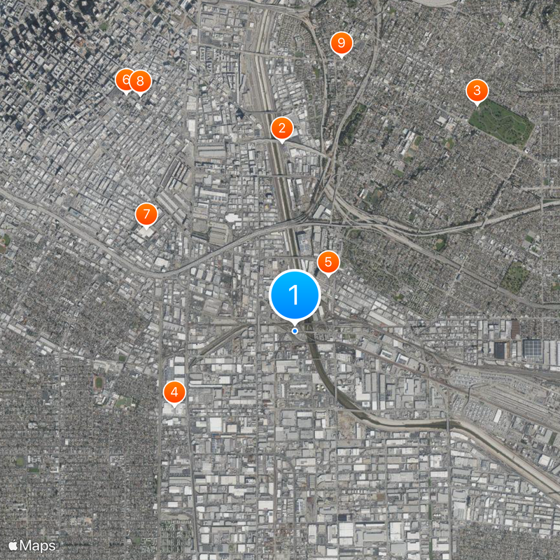 Atchison, Topeka and Santa Fe Railway 3751 Kaart