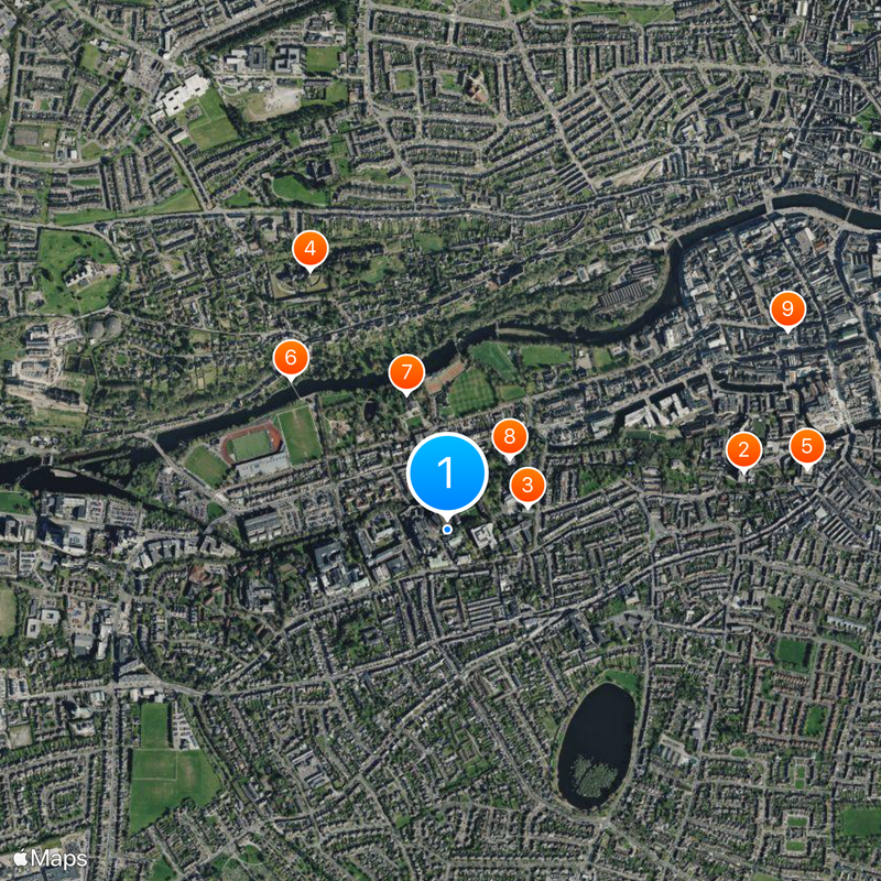 University College Cork Mapa