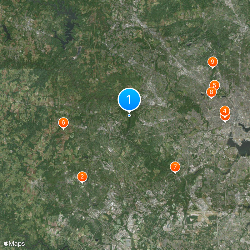 Patapsco Valley State Park Map