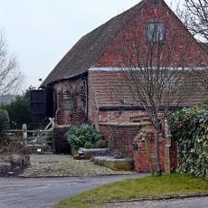 Barn And Attached Wall Approximately 100 Yards West Of Hamstall Hall