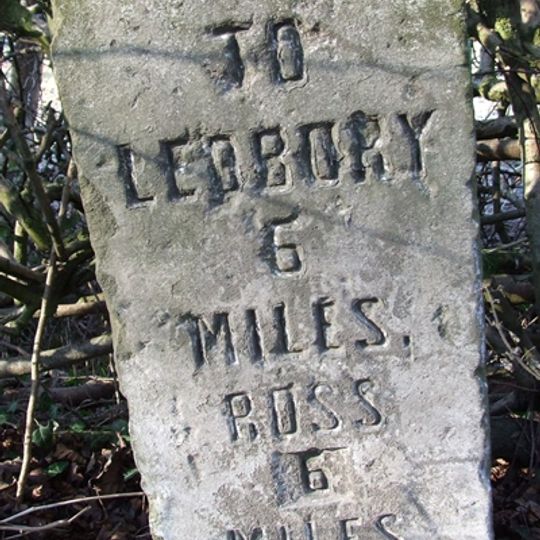 Milepost, Gamage Farm