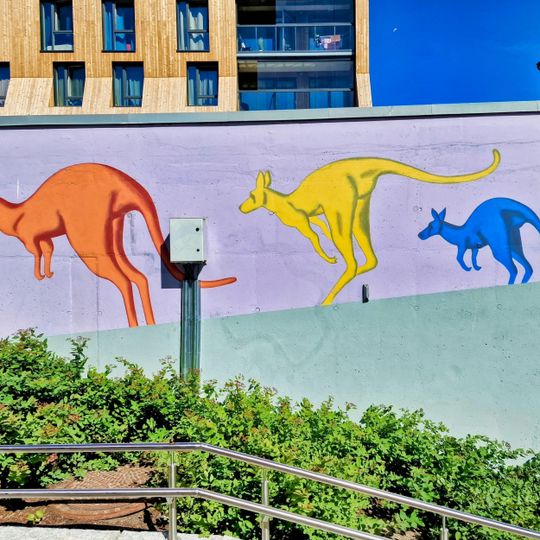 Peinture murale, œuvre d’art