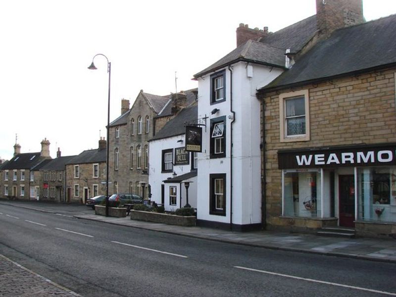 Black Bull Public House pub in Wolsingham, County Durham, UK