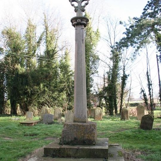 Cross in St Martin's churchyard