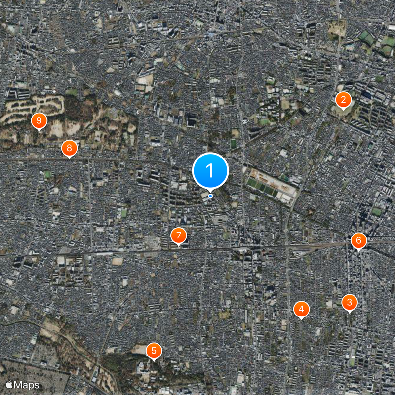 Tokyo Metropolitan Musashi Senior High School & Junior High School Map