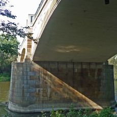 Bridge of Husova street over the Ohře in Postoloprty