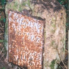Milestone Approximately 300 Metres North East Of Banbury Lodge (Not Included)