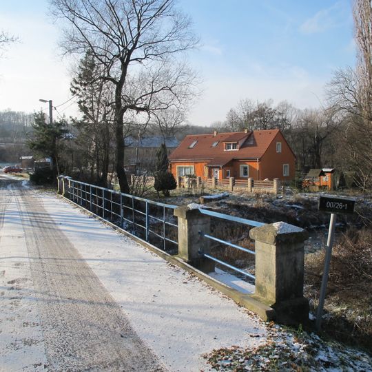 Most přes Chomutovku v Tatinné