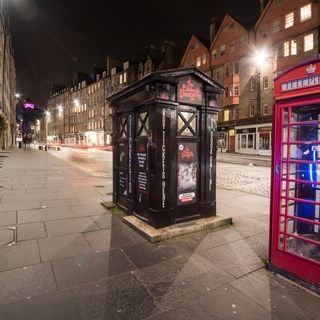 Edinburgh, Lawnmarket, Police Call Box