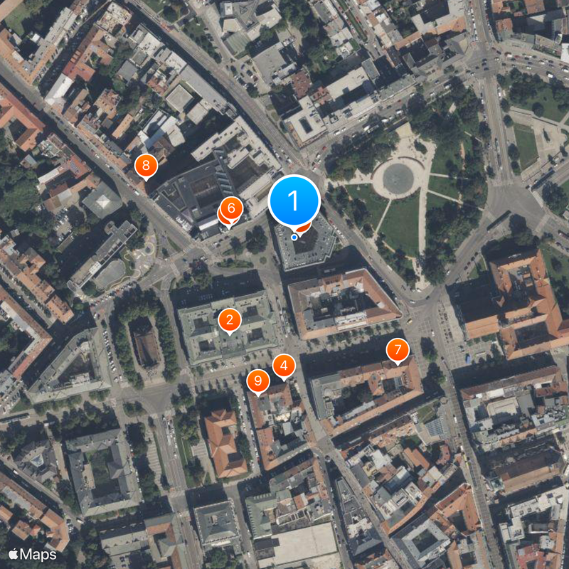 Masaryk University Map