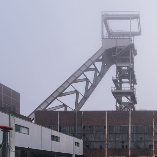 Fördergerüst Schacht 2