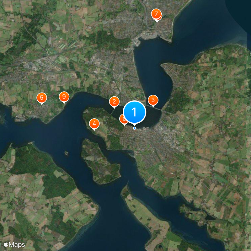 Middelfart Map