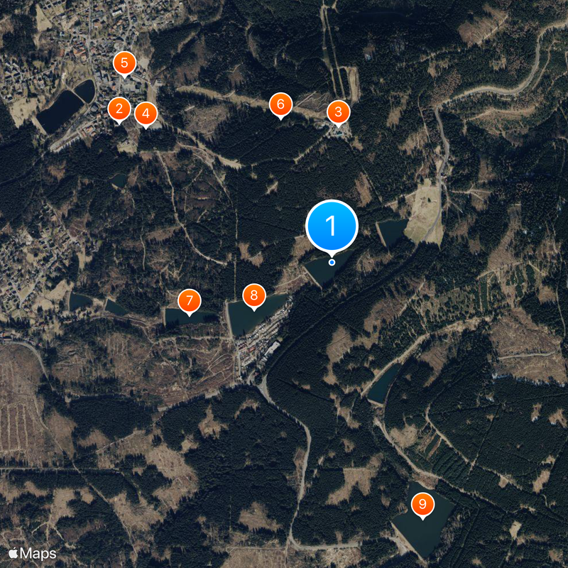 Neuer Grumbacher Teich Mappa