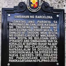 Church of Barcelona historical marker