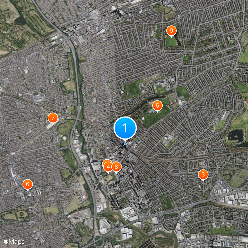 Barking Map