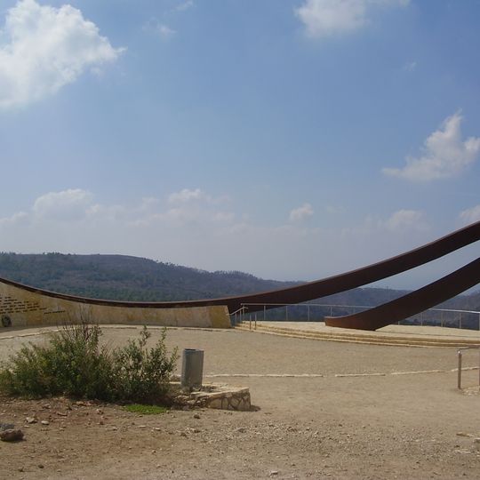 האנדרטה לזכר הנספים באסון השריפה בכרמל