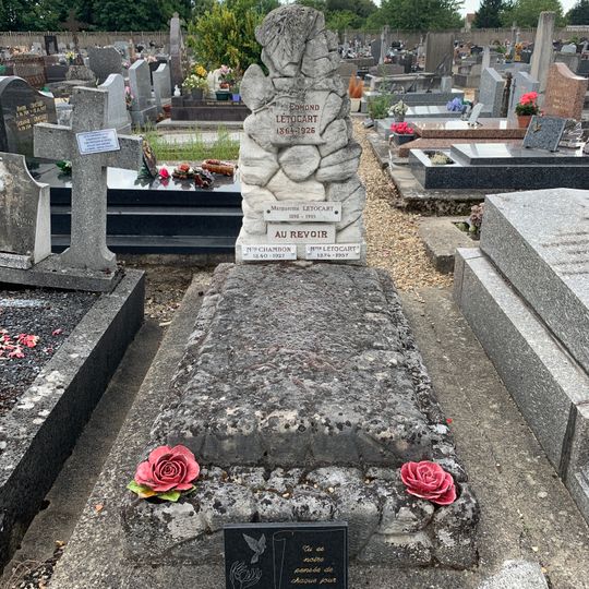 Monument sépulcral d'Edmond Léotocart